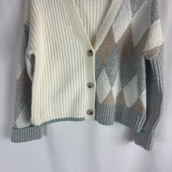 Rachel Zoe cardigan sweater grama- core size: M oversized fit - Picture 4 of 12